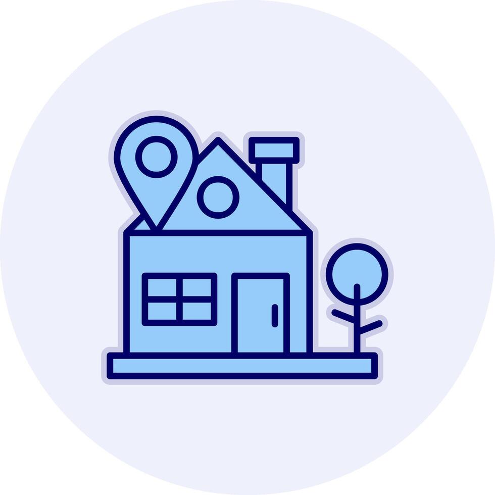 Home Location Vector Icon