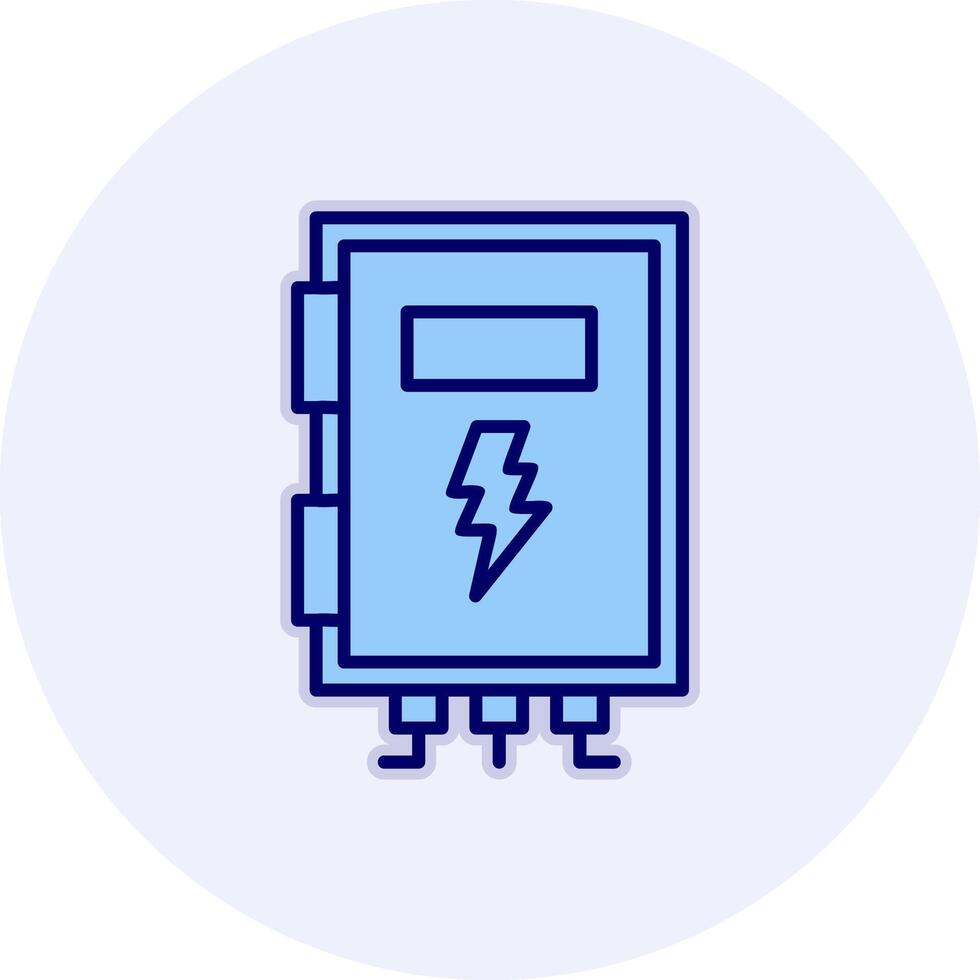 High Voltage Box Vector Icon