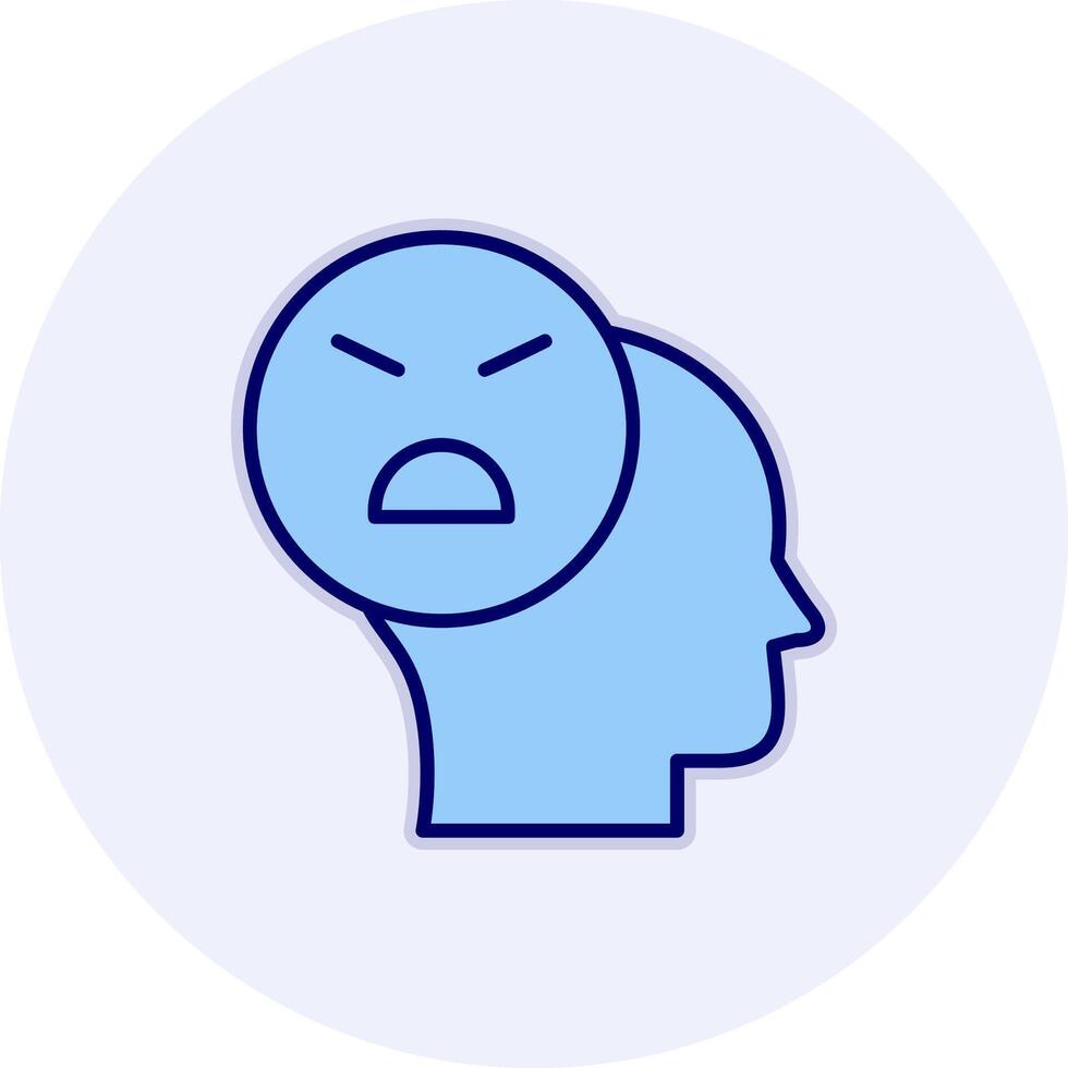 Angry Vector Icon