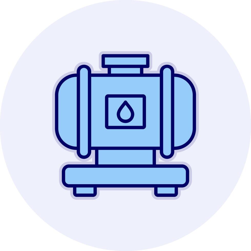 Factory Tank Vector Icon