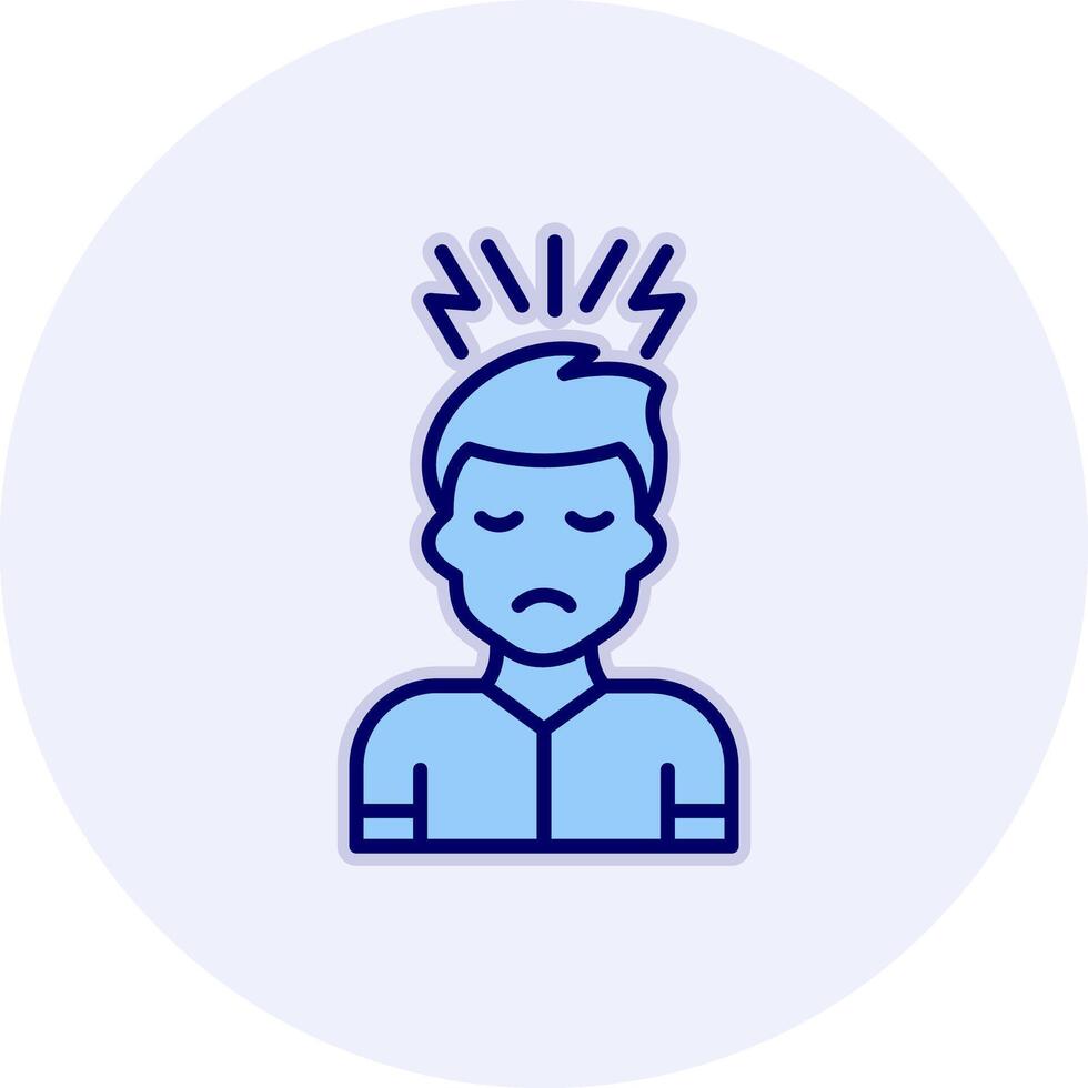 Stress Vector Icon