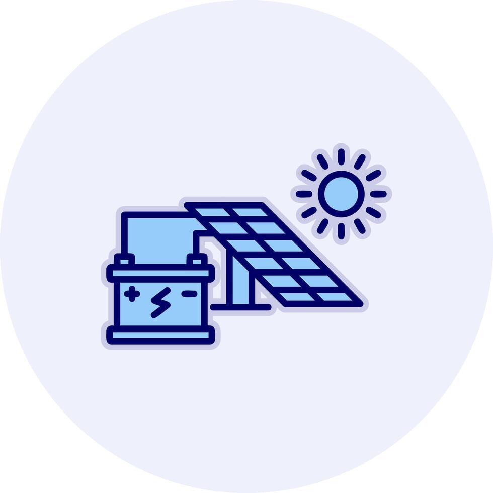 Solar Energy Vector Icon