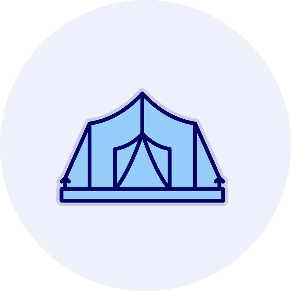 Tent Vector Icon