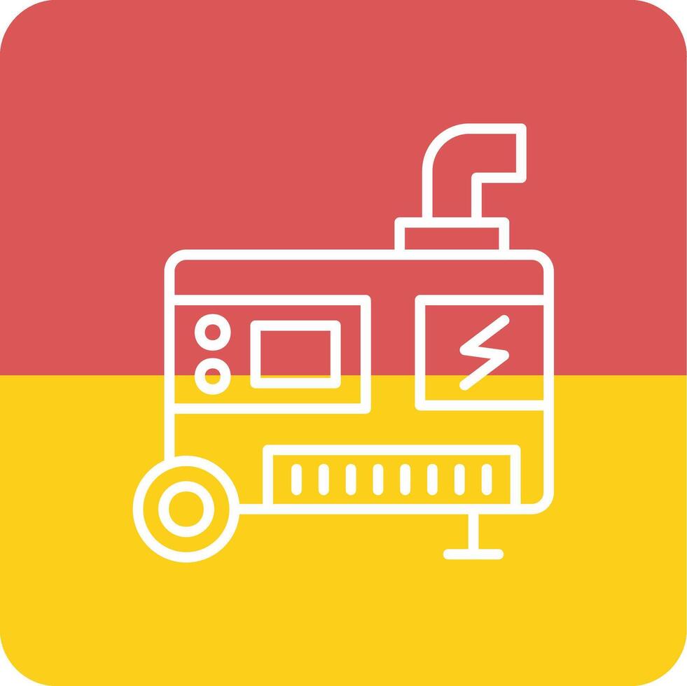 Electric Generator Vector Icon