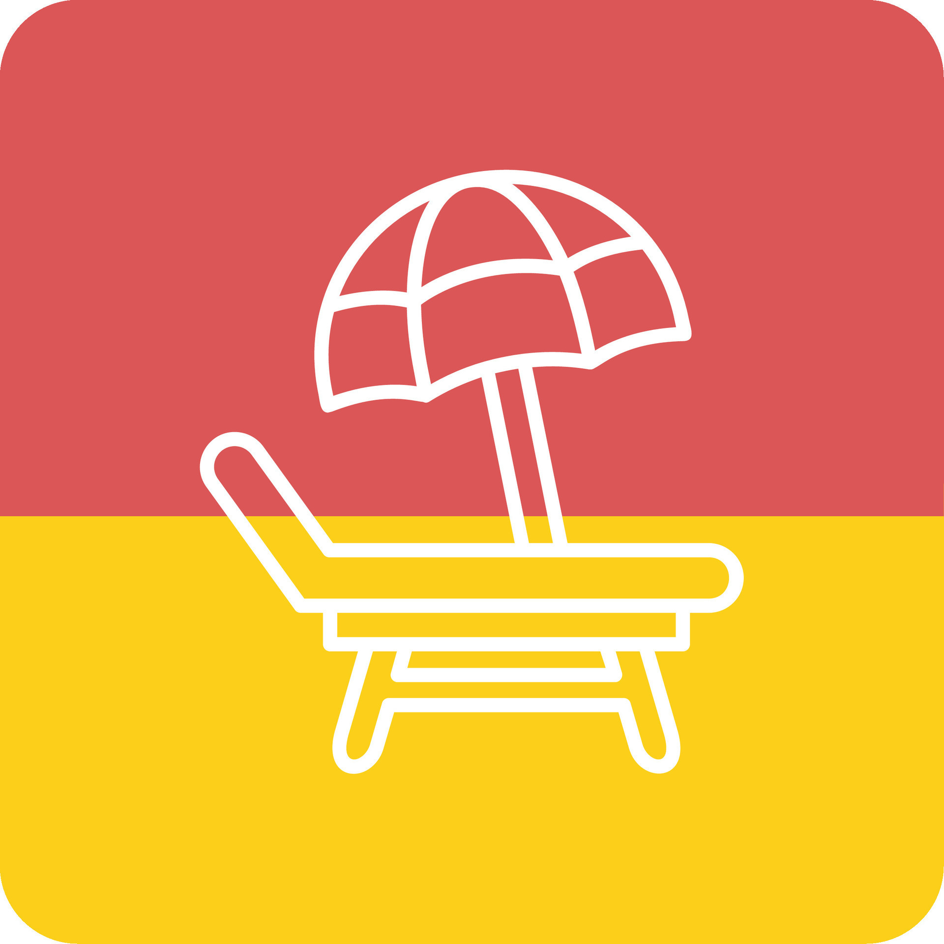 Beach Chair Vector Icon 39555359 Vector Art at Vecteezy