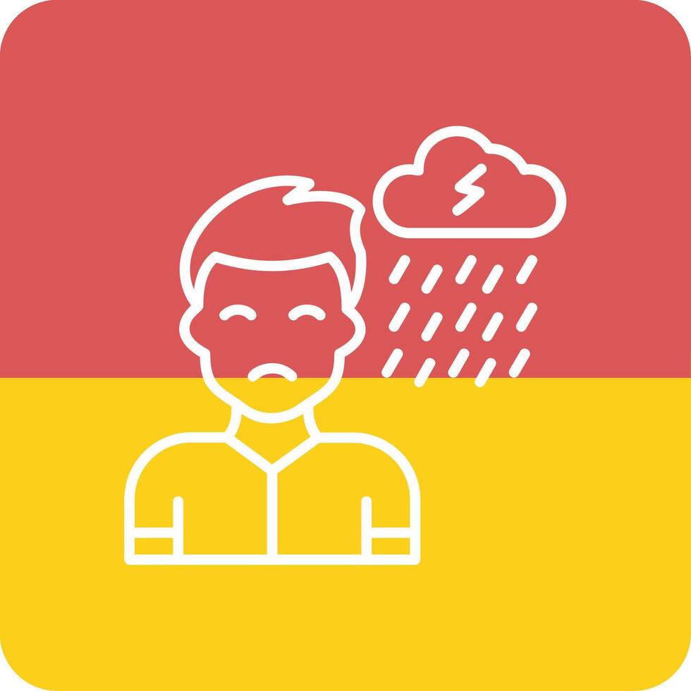 Depression Vector Icon