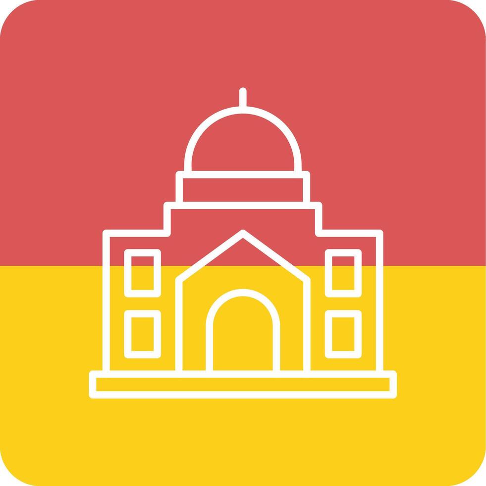 icono de vector de mezquita