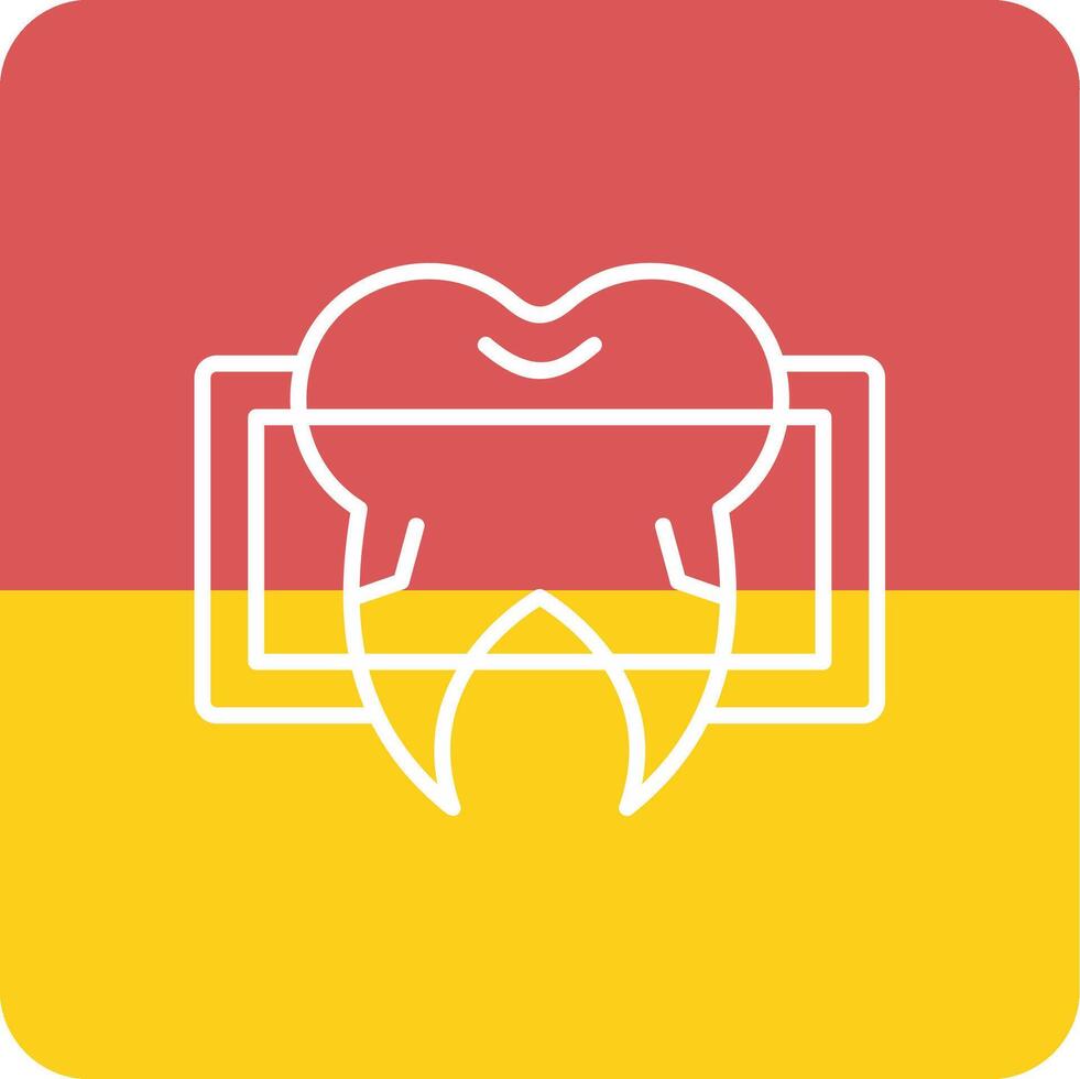 Dental X Ray Vector Icon