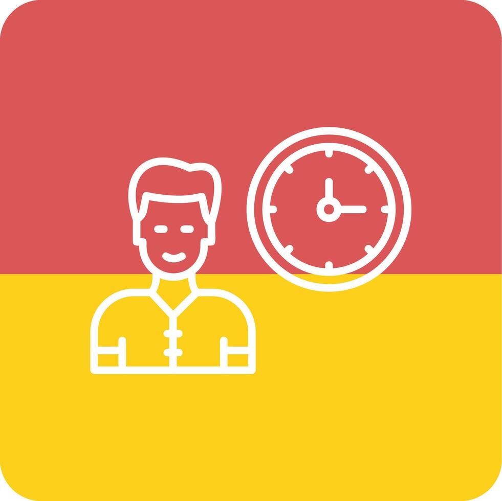 Work Time Vector Icon