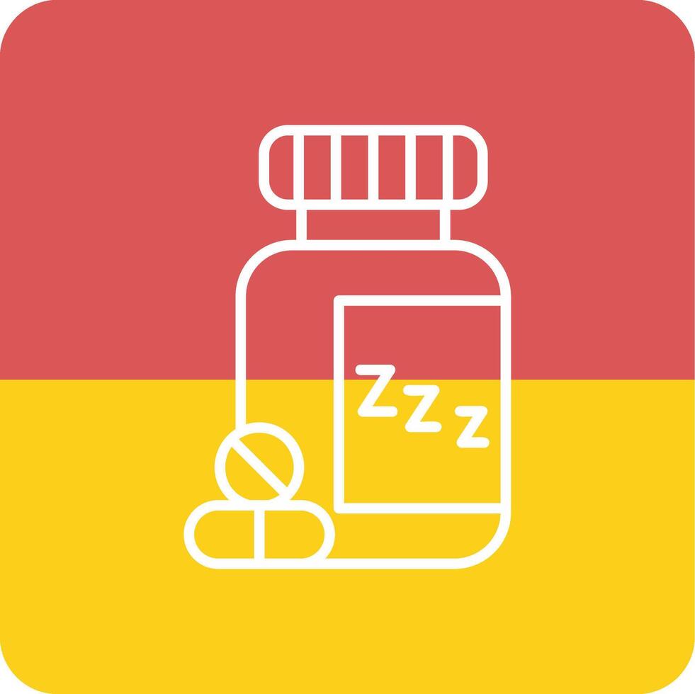 Sleeping Pills Vector Icon