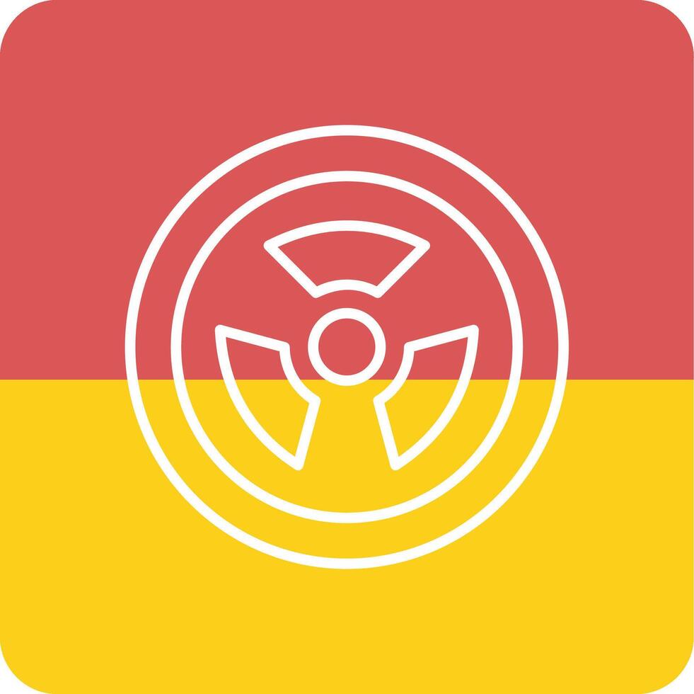 Radiation Vector Icon