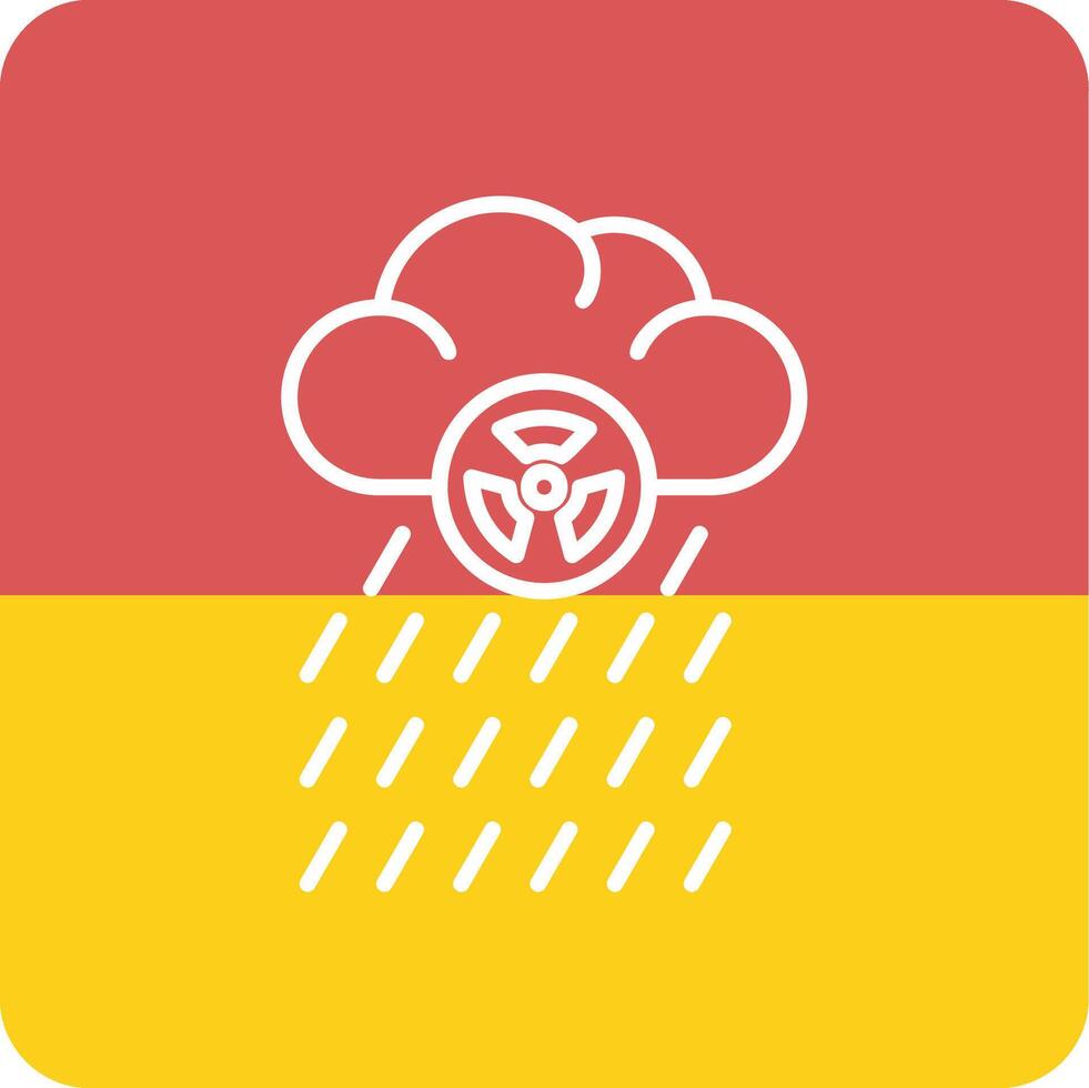Acid Rain Vector Icon