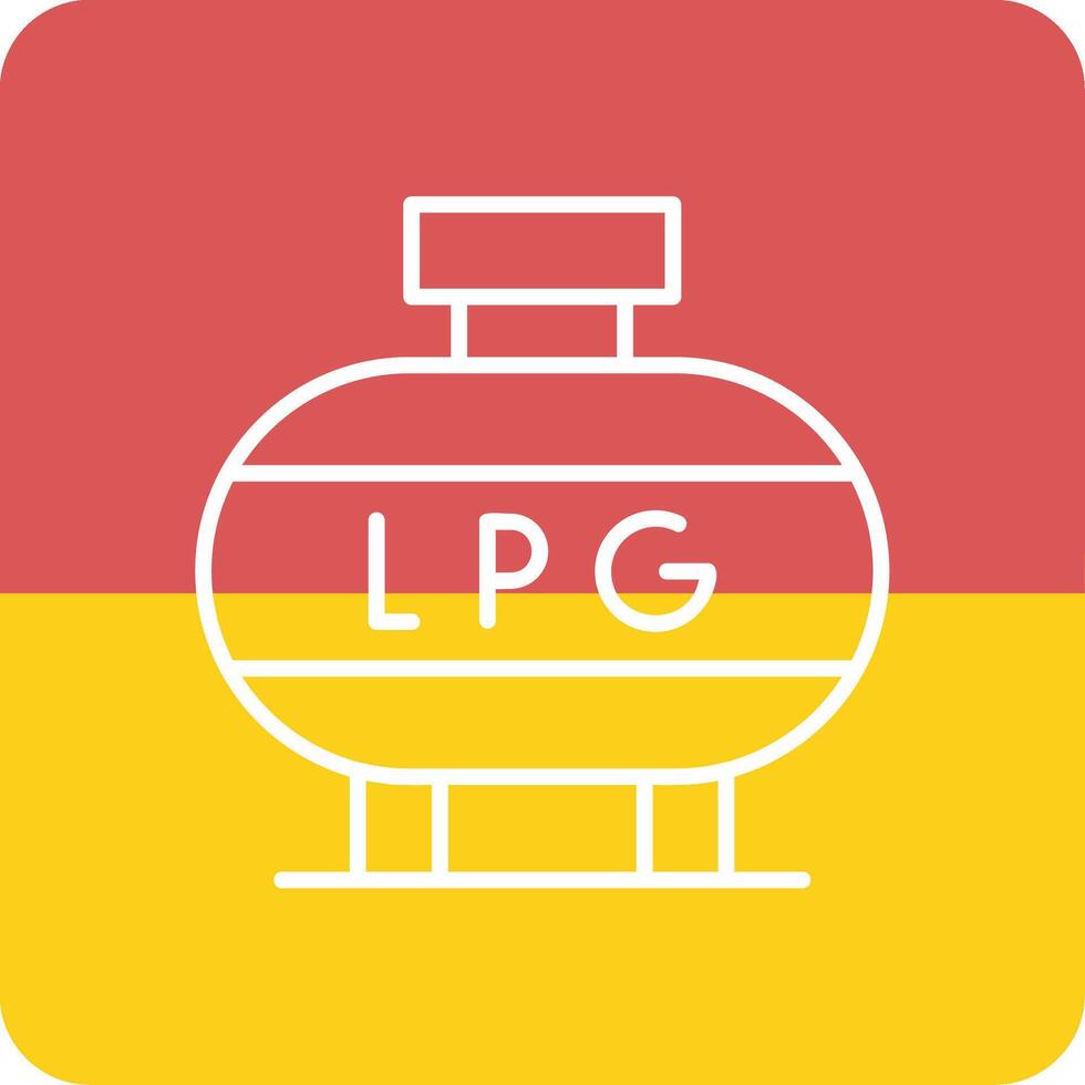 Liquefied Petroleum Gas Vector Icon