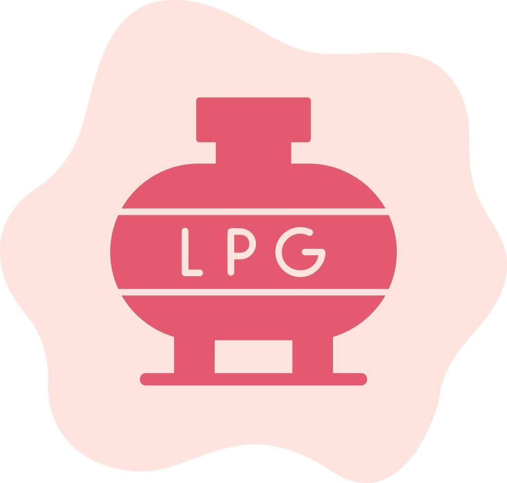 Liquefied Petroleum Gas Vector Icon