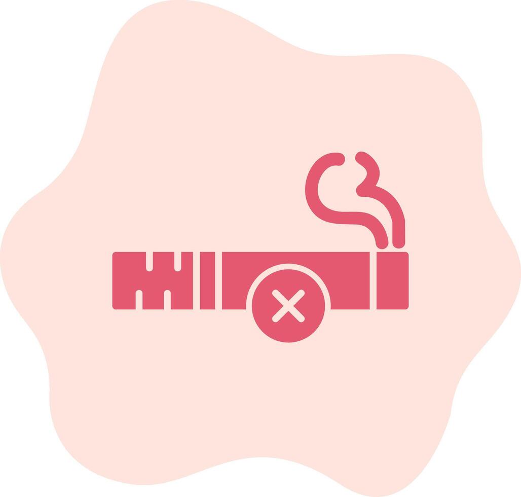 No Smoking Vector Icon