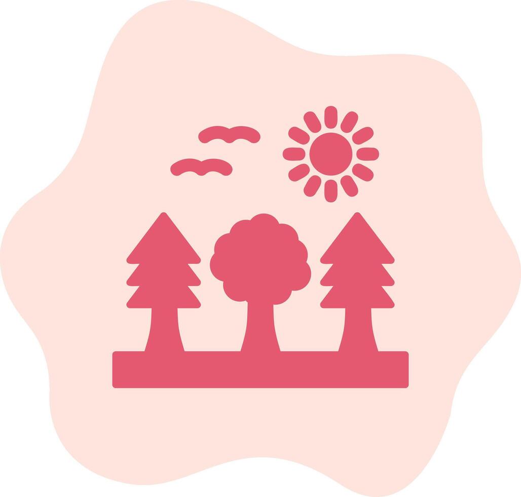 Forest Vector Icon