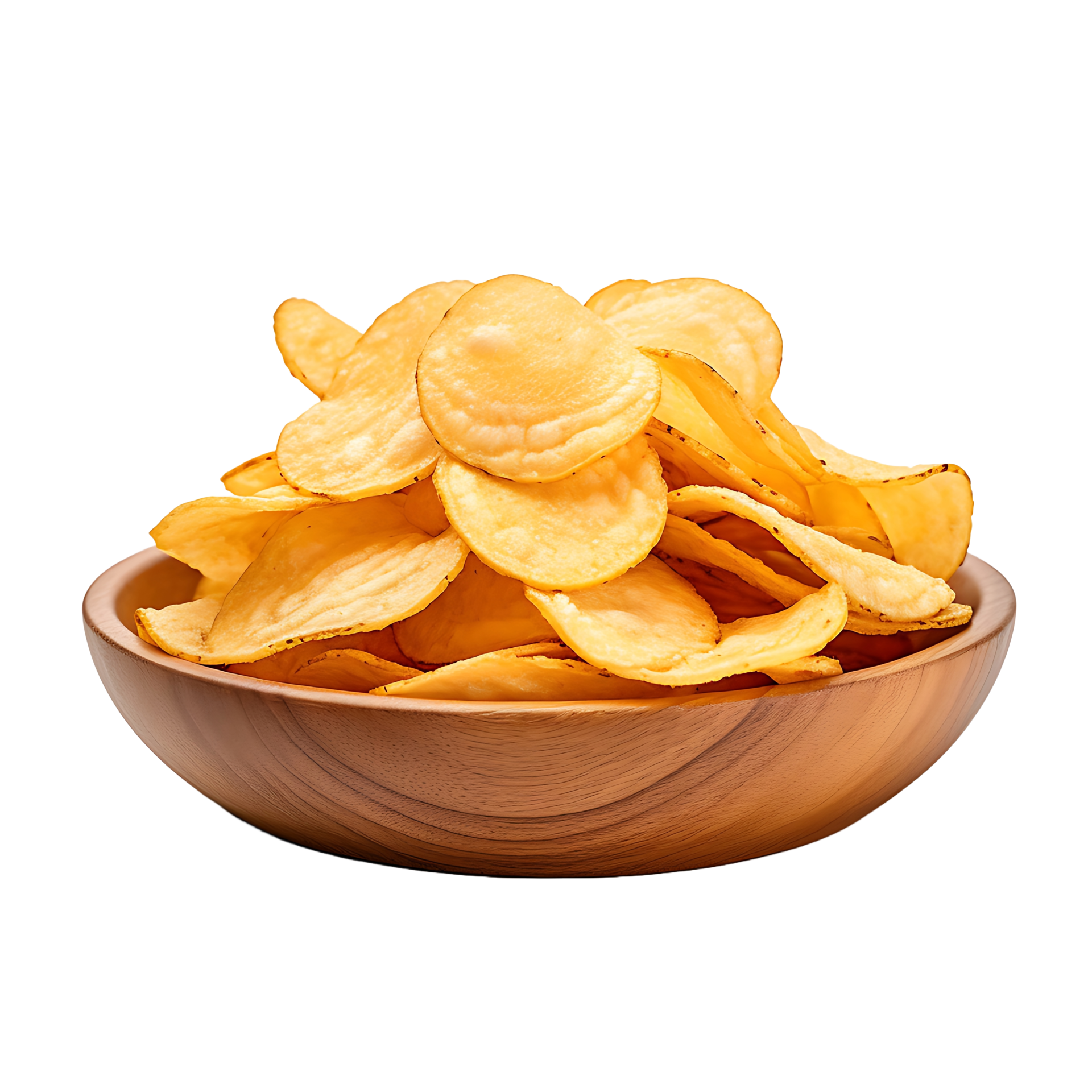 AI generated Potato Chips Without Distractions, Making It the Central