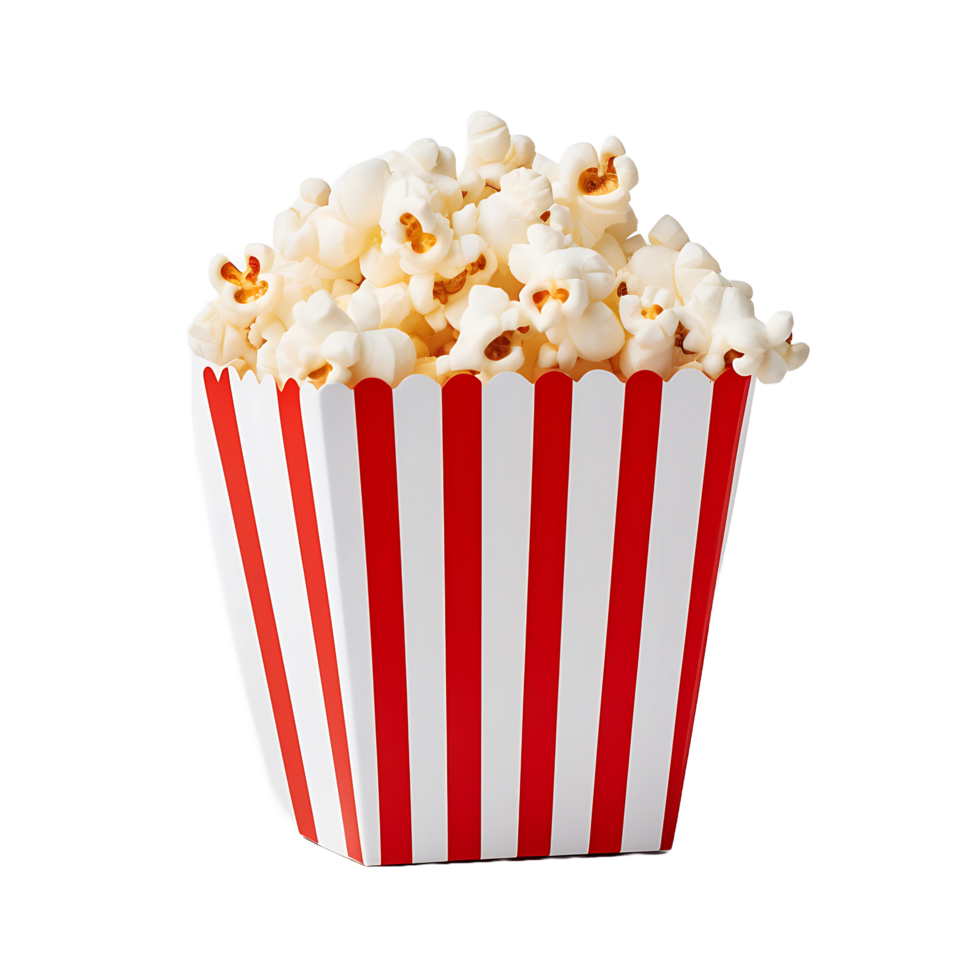 AI generated Transparent Popcorn Pile, Adding Texture and Realism to Graphic Compositions png
