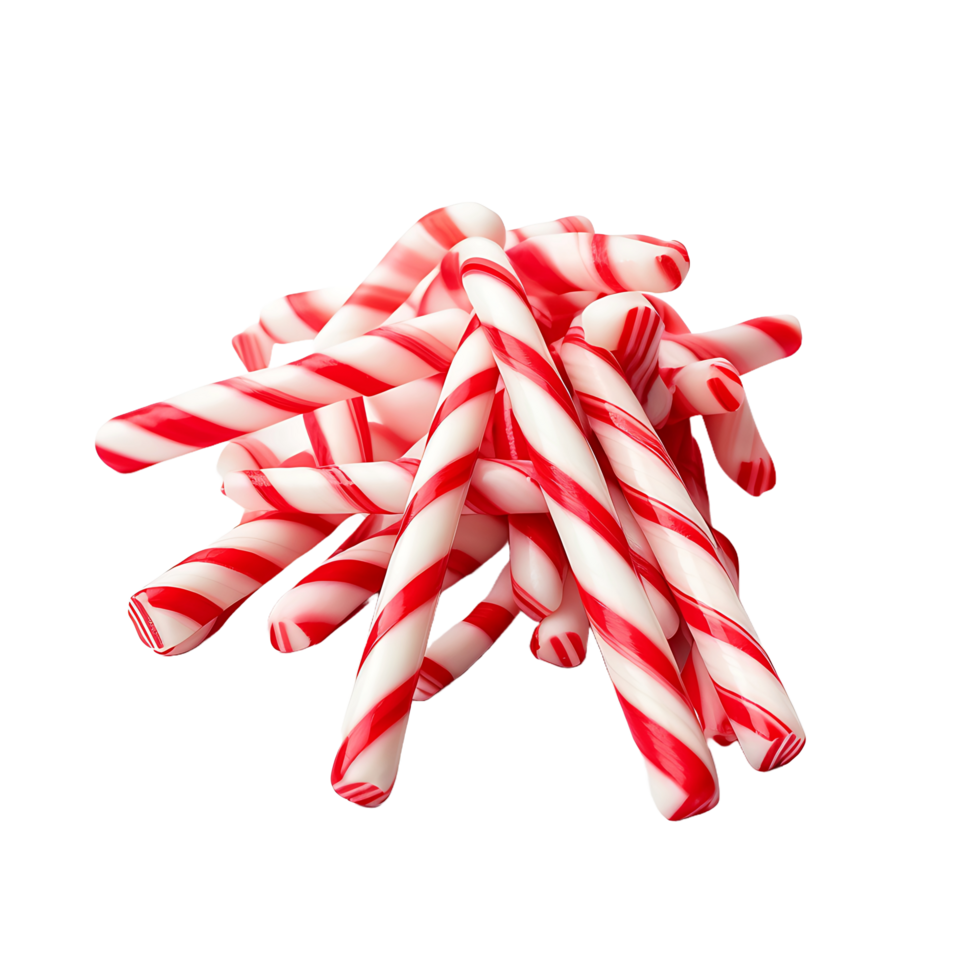 AI generated 3D Candy in Transparent Format png
