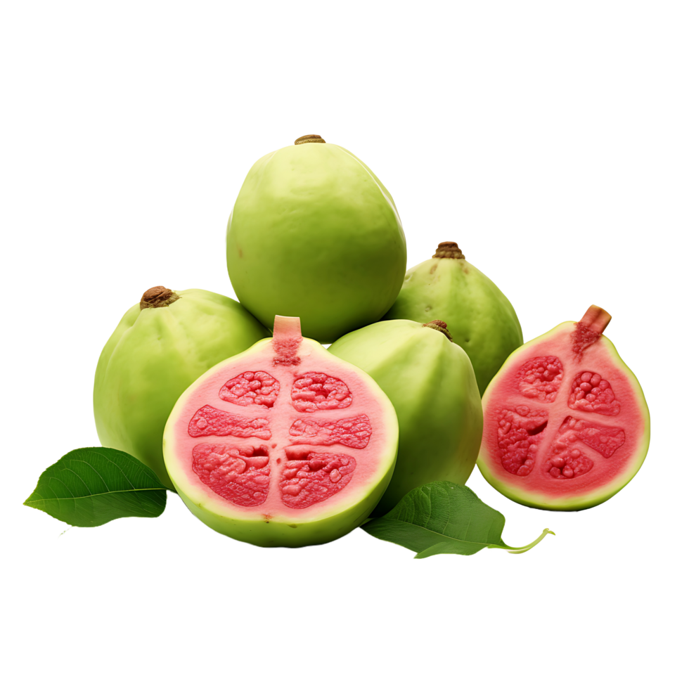 Ai generated guava with clear background transparency 39557740 png