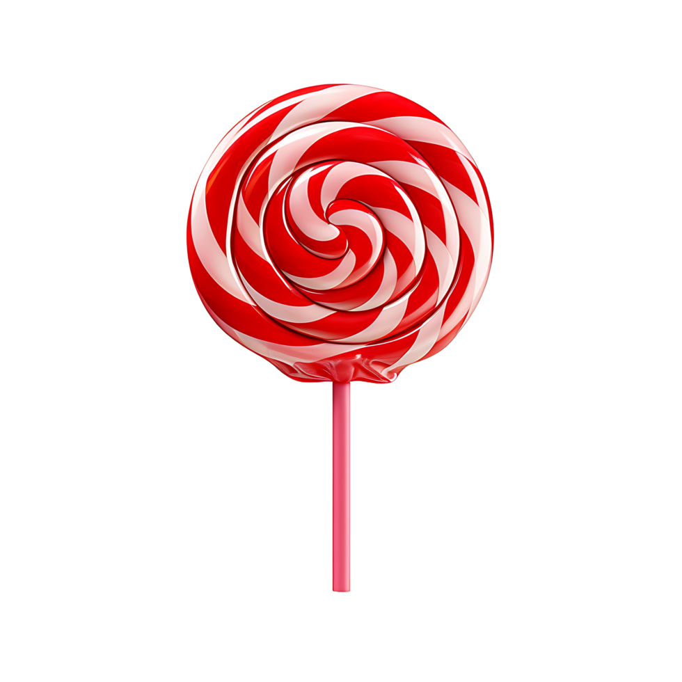 AI generated Clear Background showcasing 3D Candy Design png