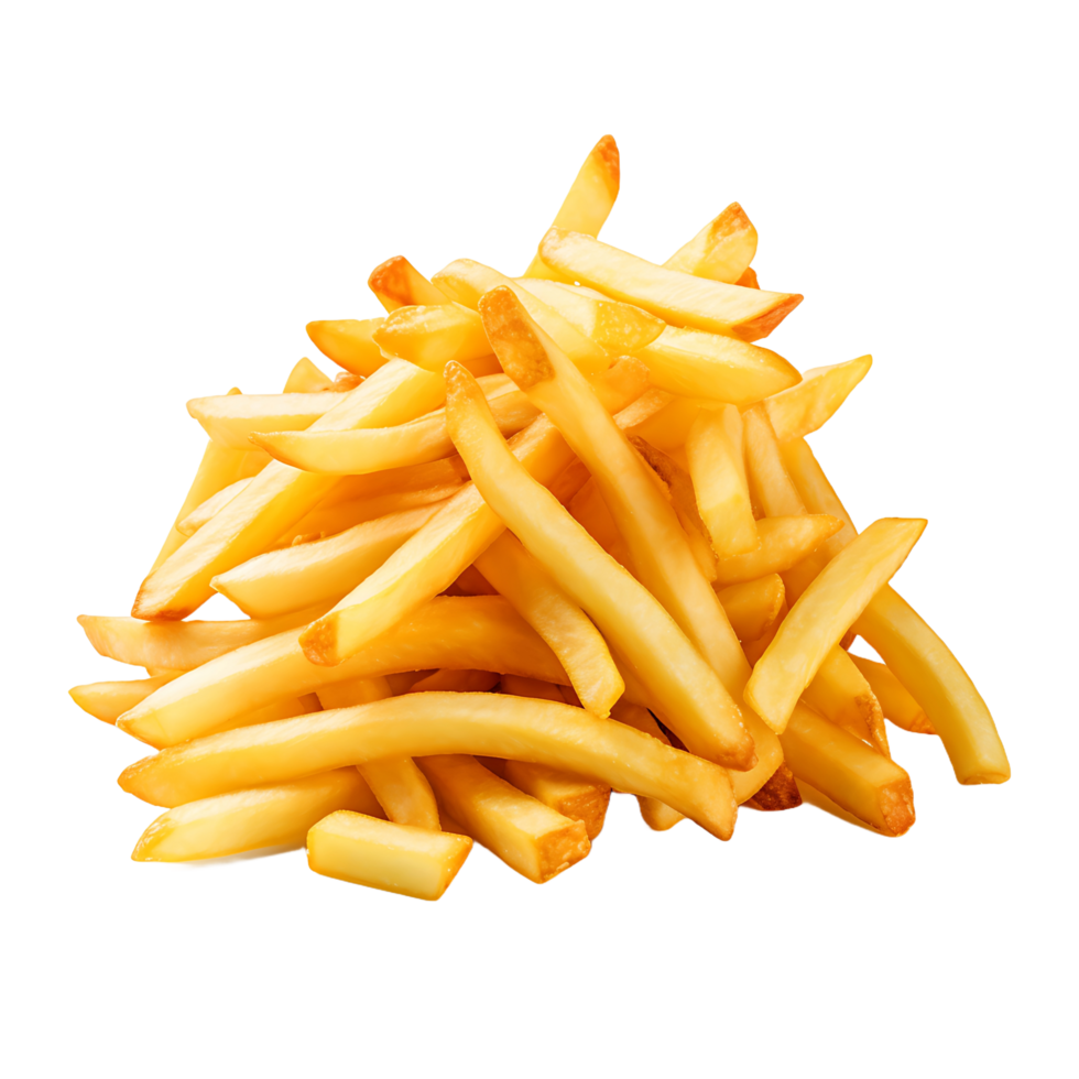 AI generated Clear Cut Crispy French Fries PNG 39557768 PNG