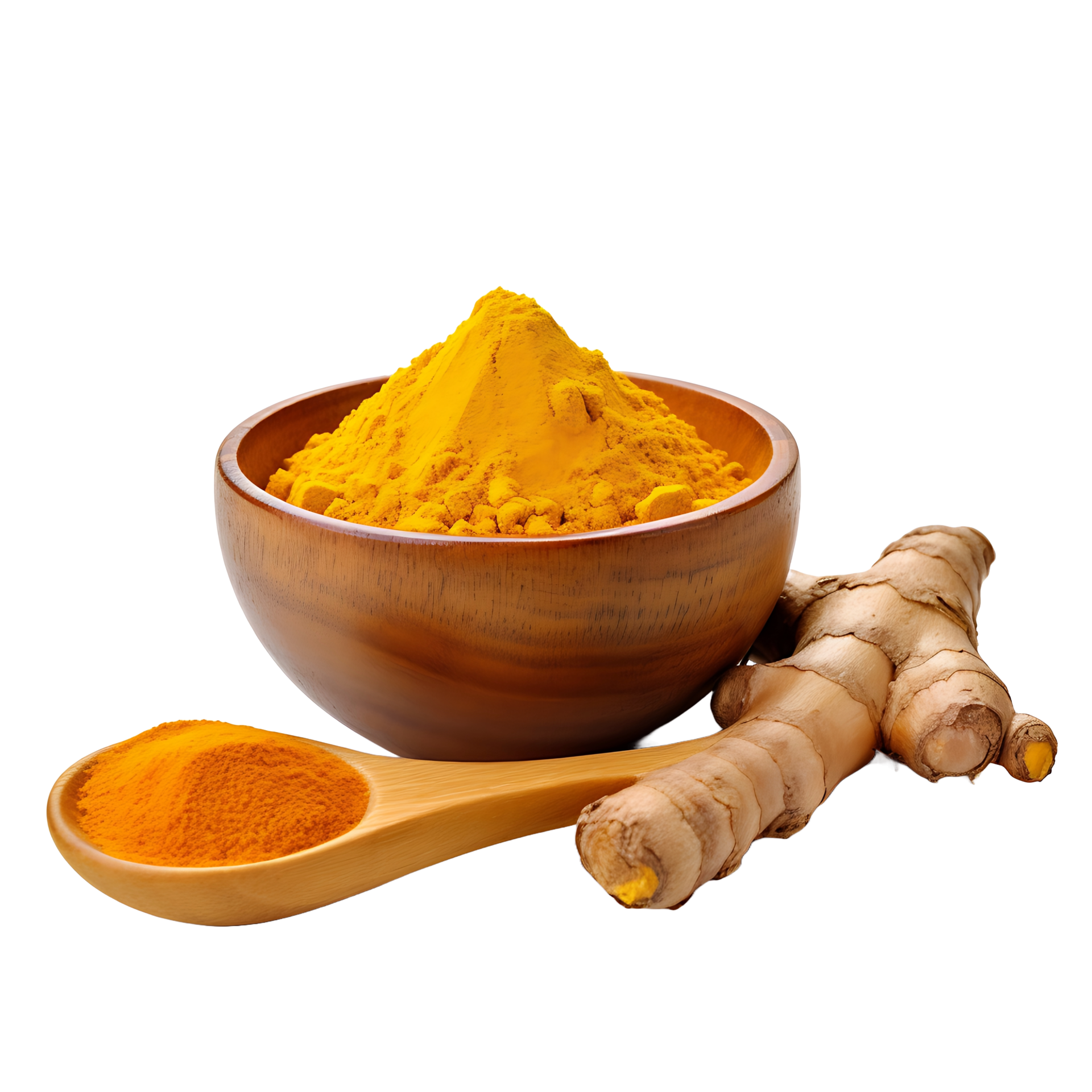 AI generated Turmeric Root in PNG No Distractions 39557860 PNG