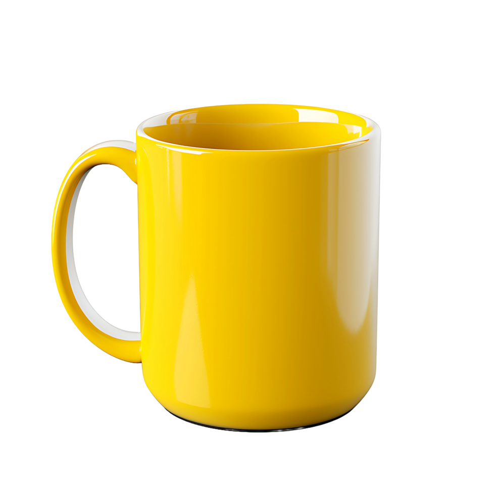 AI generated Mug with No Background Clutter png