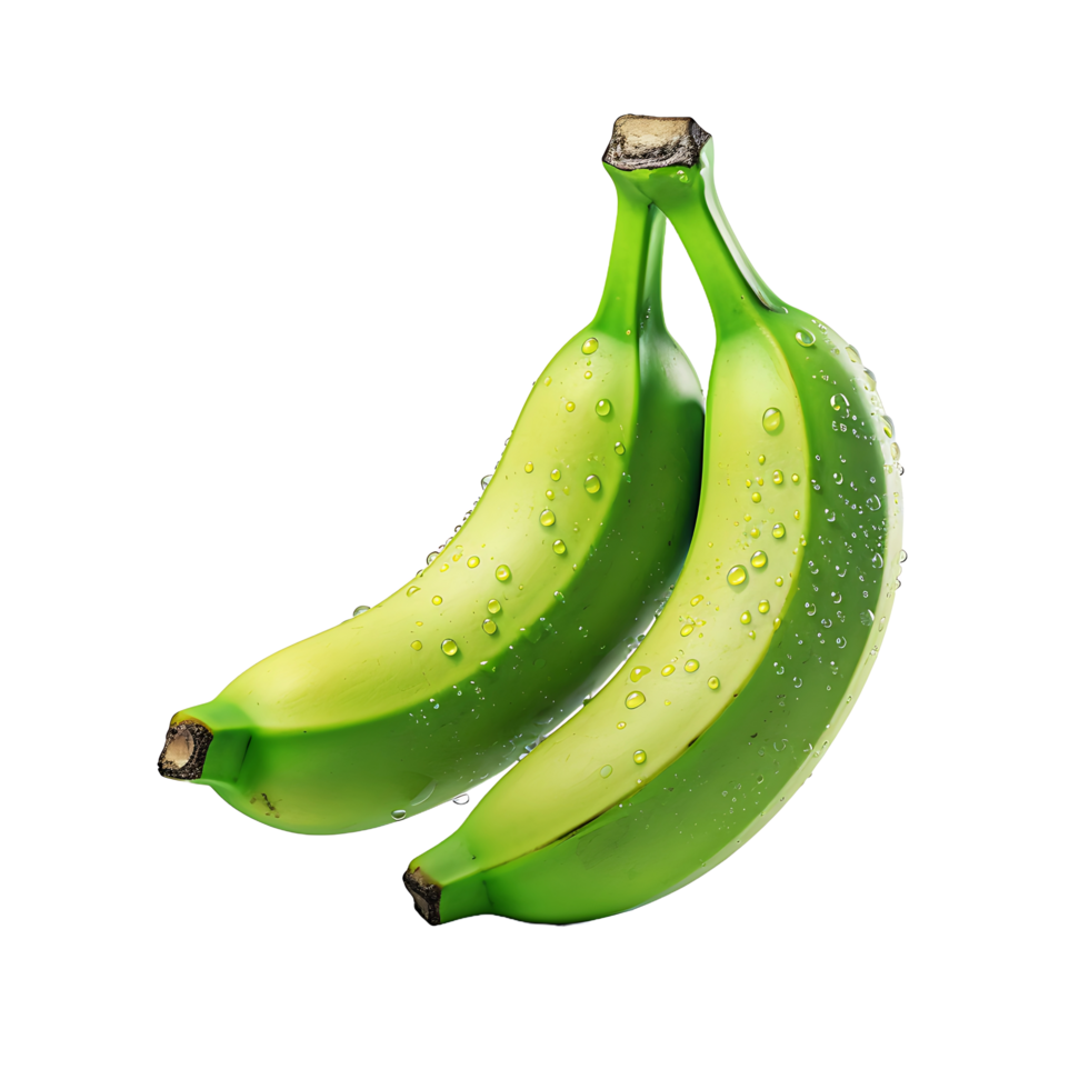 AI generated Transparent Banana in PNG