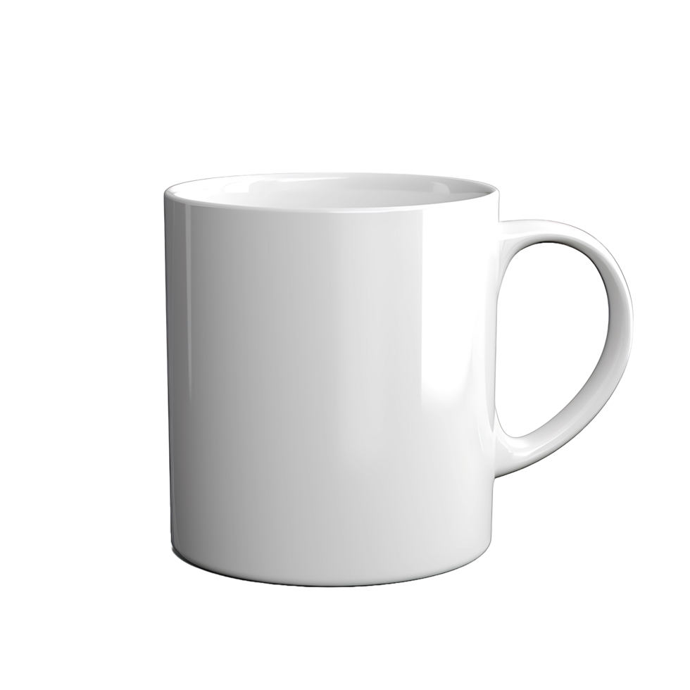 AI generated PNG Image of Isolated Mug
