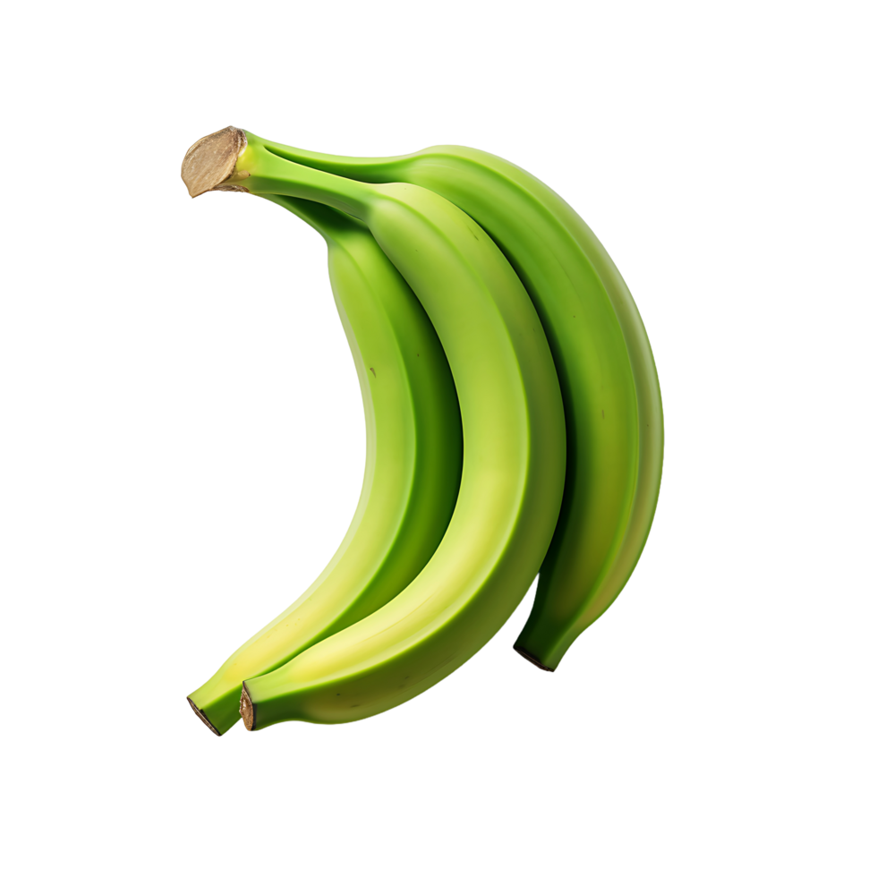 ai gegenereerd geïsoleerd banaan zonder achtergrond onderbrekingen png