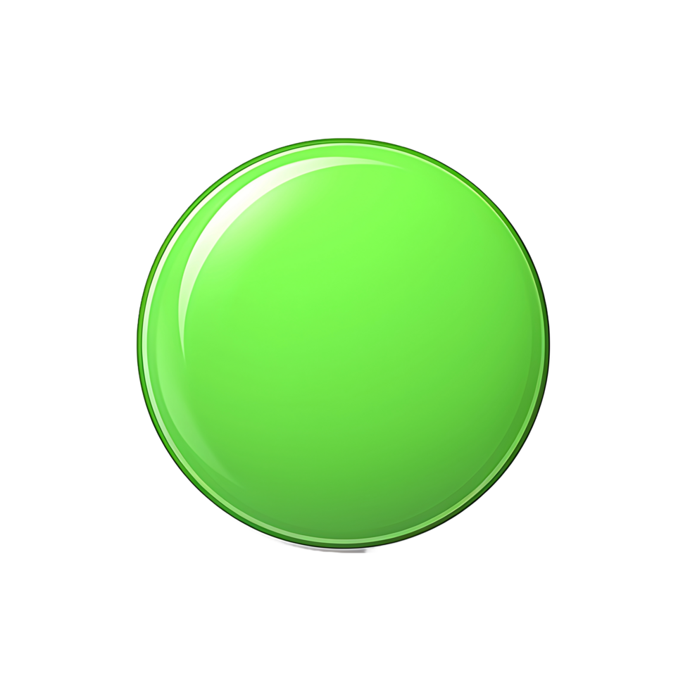 AI generated Unobstructed Button Isolation png