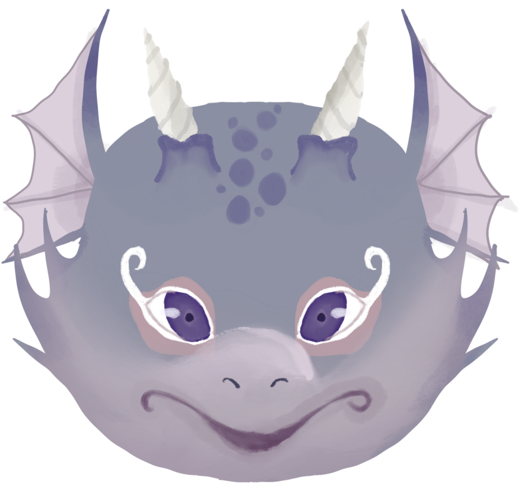 Baby dragon illustration png