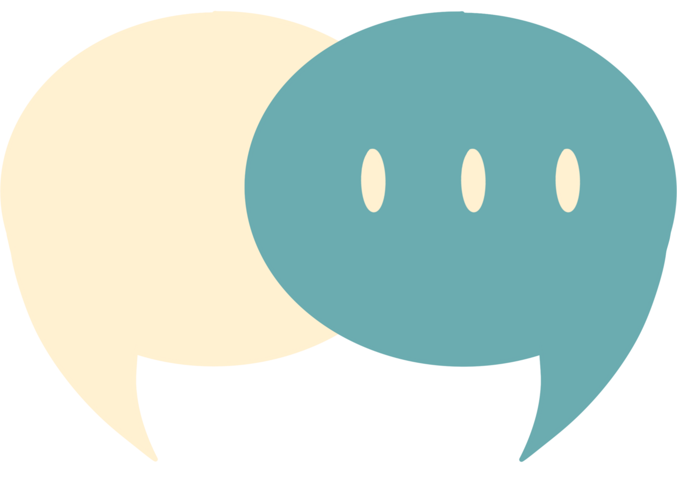 Chat messages illustration png