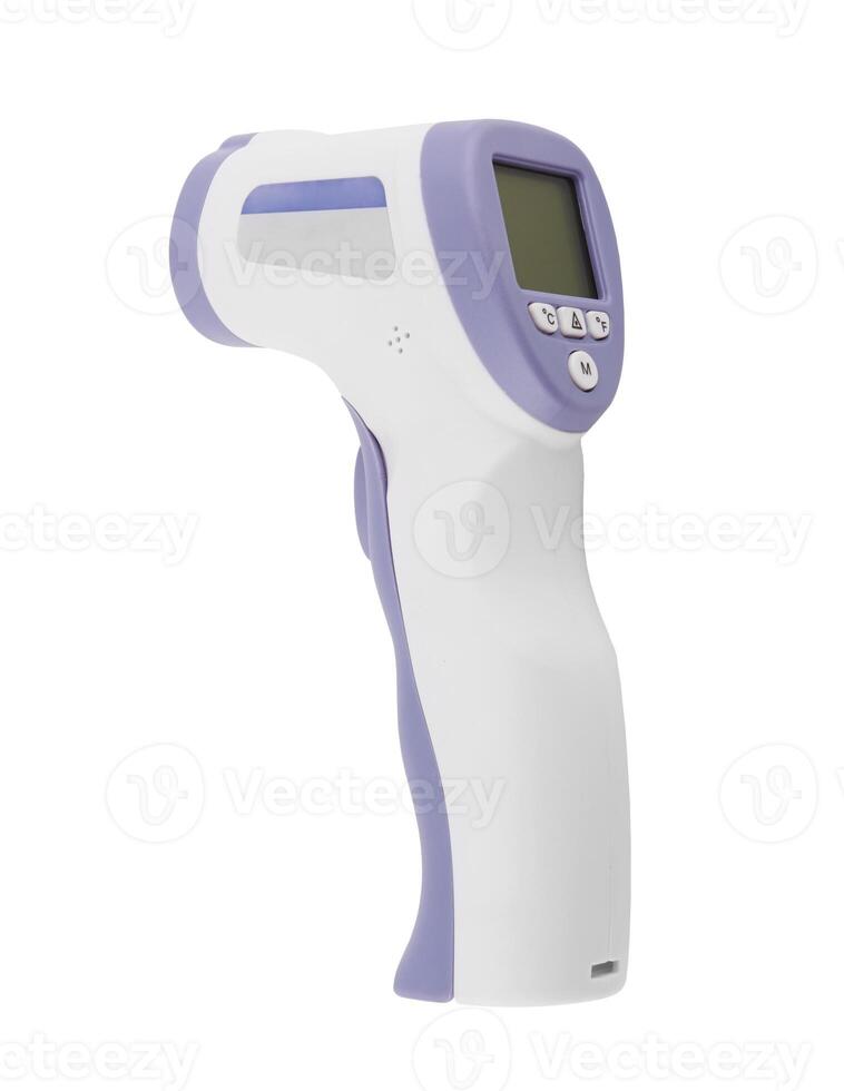 Electronic Thermometer white photo