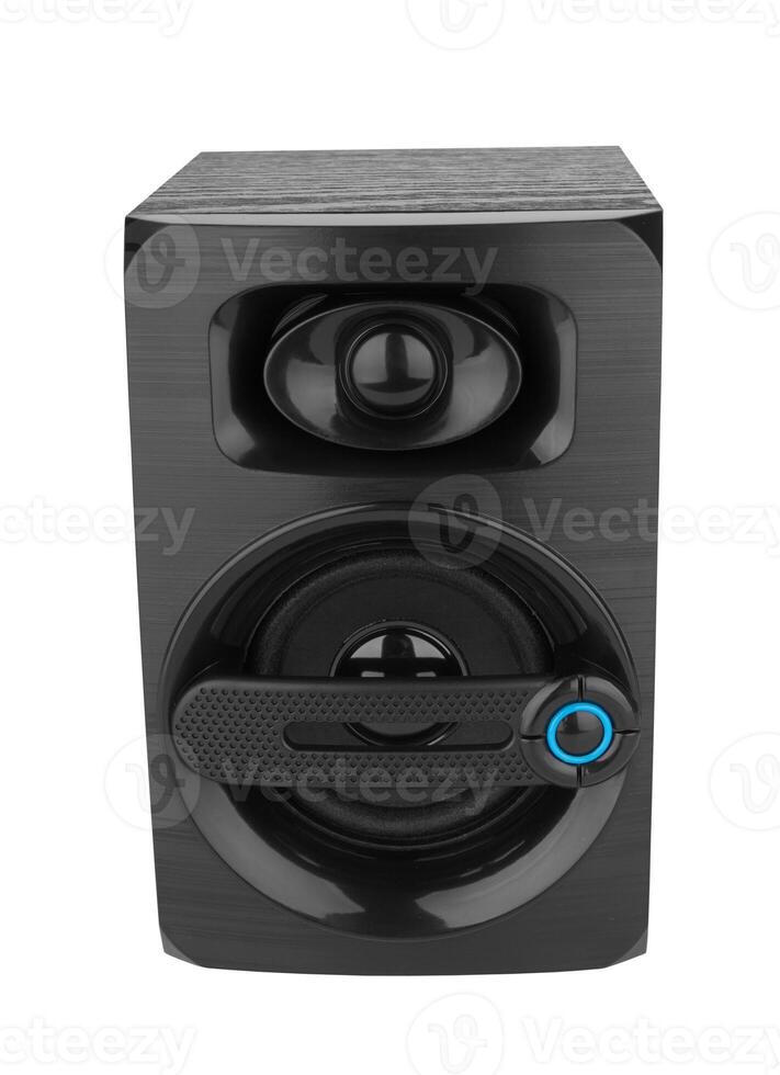 Portable speaker isolated photo
