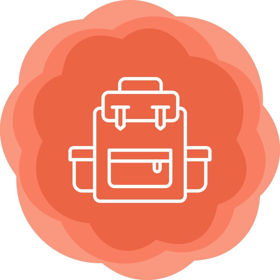 Backpack Vector Icon