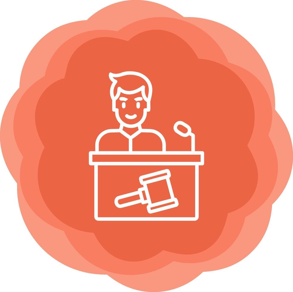Auction Vector Icon
