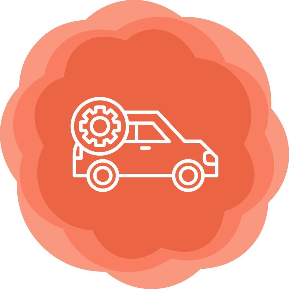 Car Setting Vector Icon