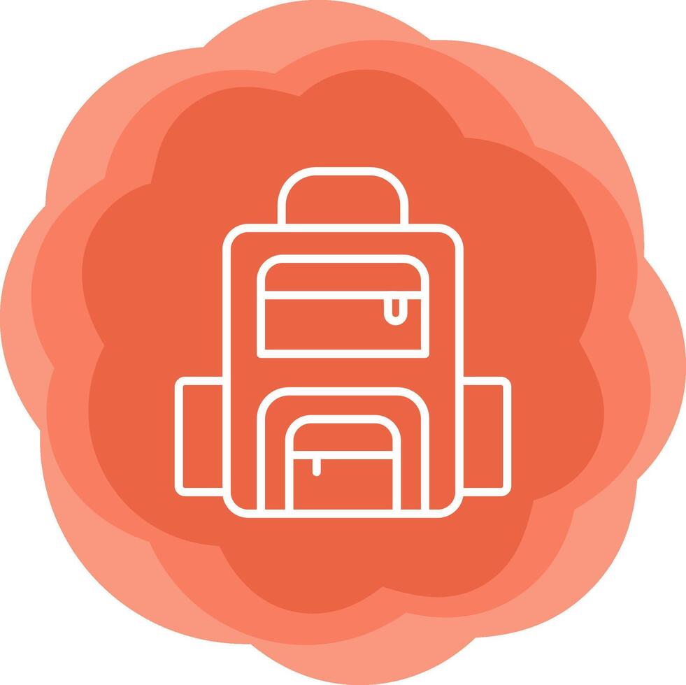 Backpack Vector Icon