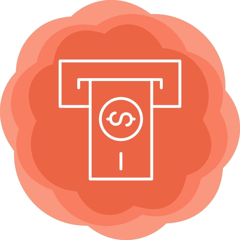Withdraw Money Vector Icon