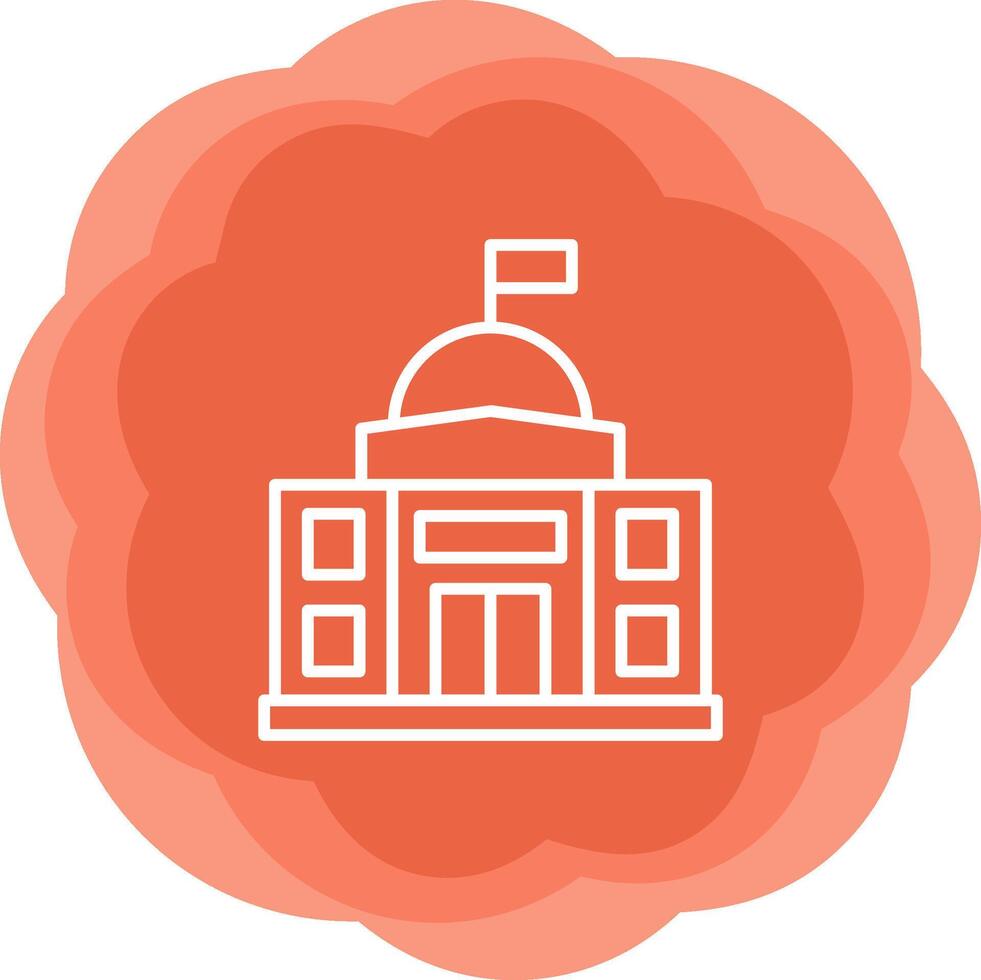 Embassy Vector Icon
