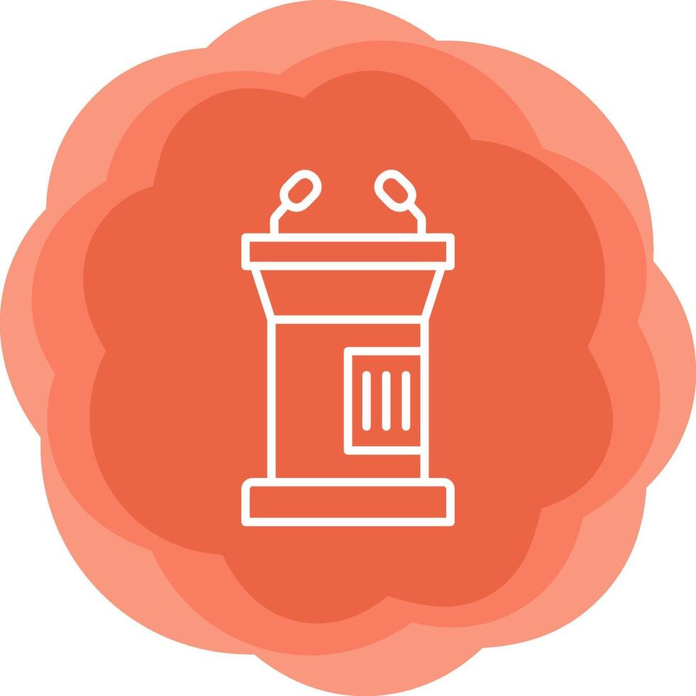 Lectern Vector Icon