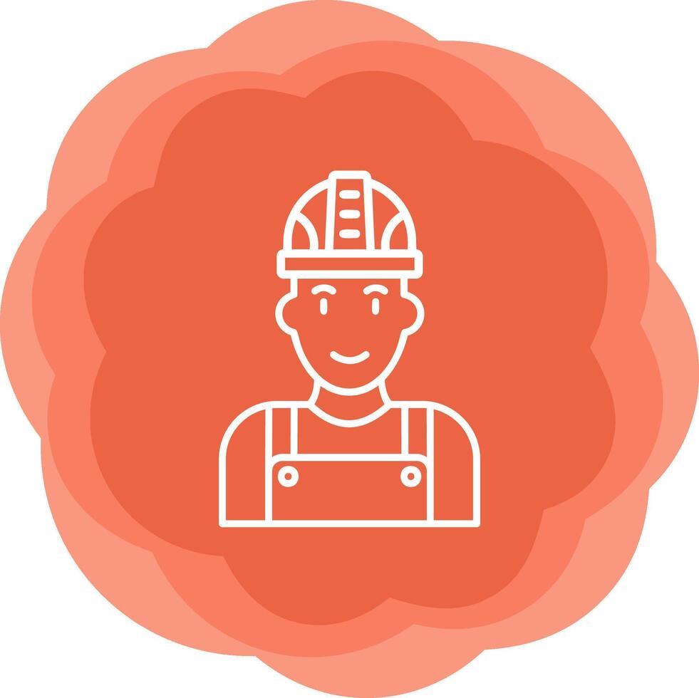 Factory Worker Vector Icon