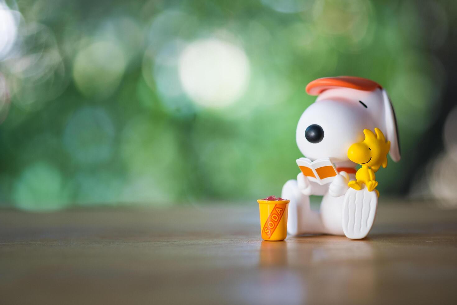 BANGKOK, THAILAND - FEBRUARY 14, 2024 Snoopy Baseball team. Snoopy the Best Friends series figures photo