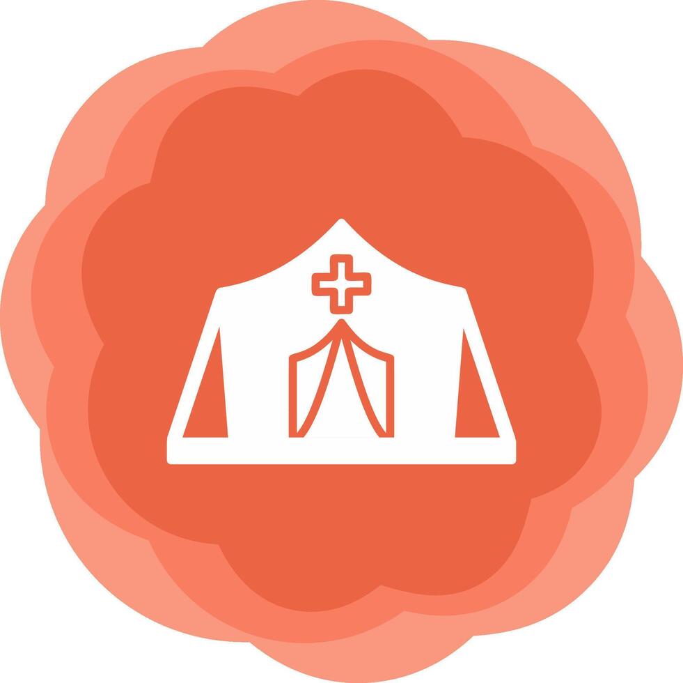 Refugee Camp Vector Icon