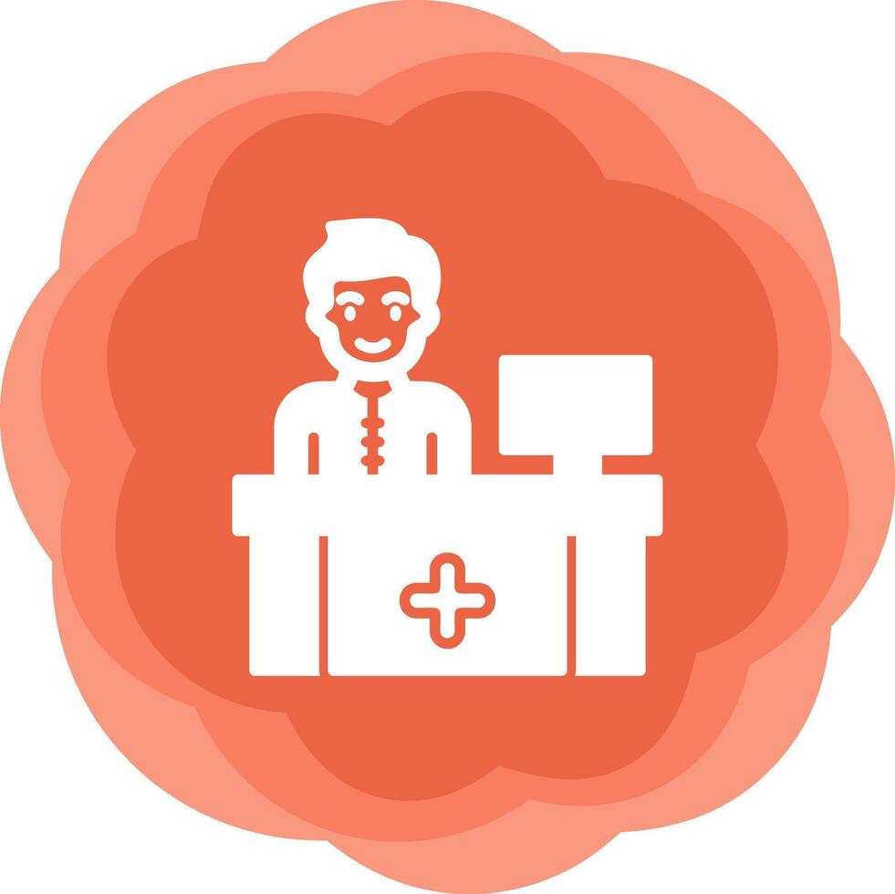 Receptionist Vector Icon 39560747 Vector Art at Vecteezy