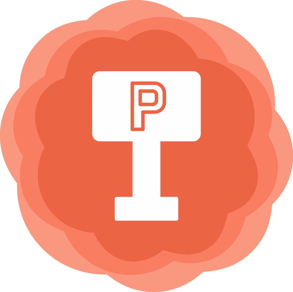 Parking Sign Vector Icon