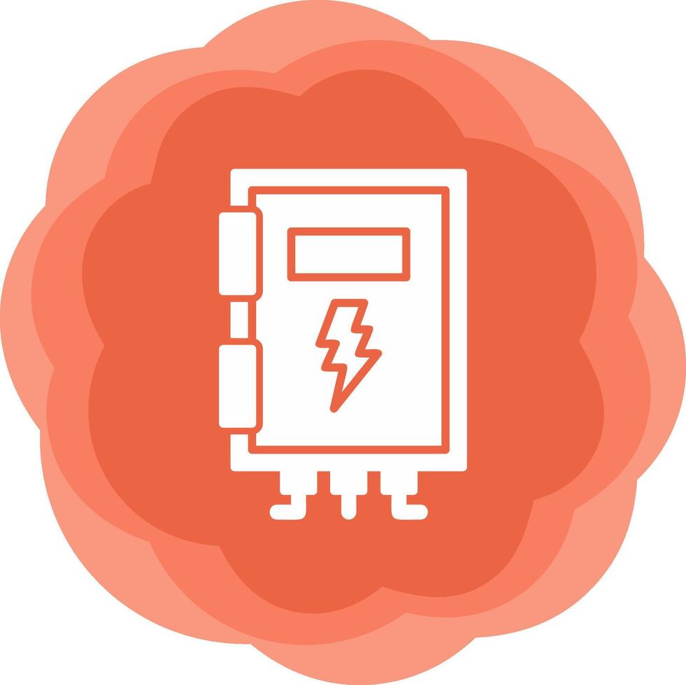 High Voltage Box Vector Icon