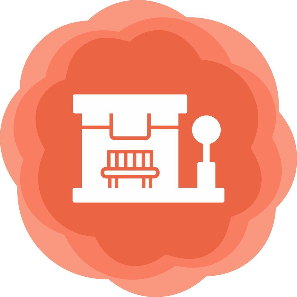 Bus Stop Vector Icon